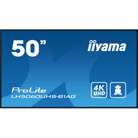 50" iiyama LH5060UHS-B1AG:IPS,4K UHD,24/7,Android