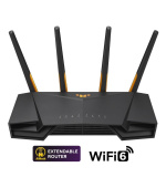 ASUS TUF-AX3000 V2 (AX3000) WiFi 6 Extendable Gaming Router, 2.5G port, AiMesh, 4G/5G Mobile Tethering