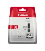 Canon CARTRIDGE PGI-550XL PGBK pigmentová černá pro PIXMA iP7250, iP8750, iX6850, MG5450, MG5x50, MG565x (500 str.)