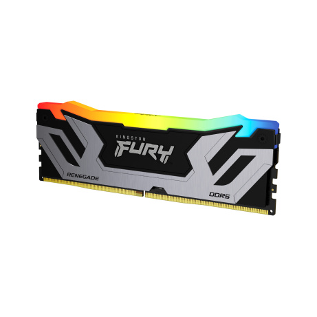 Kingston FURY Renegade/CUDIMM DDR5/24GB/8400MHz/CL40/1x24GB/RGB/Black/Silv