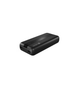 NATEC powerbanka TREVI 20000 mAh 2X USB-A +1X USB-C, černá