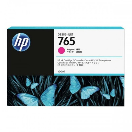 HP 765 purpurová inkoustová  kazeta, F9J51A