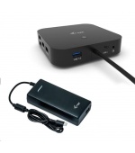 i-tec USB-C Dual Display Docking Station, Power Delivery 100W + Universal Charger 112W