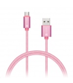 CONNECT IT Wirez Premium Metallic micro USB - USB, rose gold, 1m