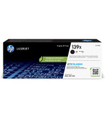 HP 139X High Yield Black Original LaserJet Toner Cartridge (4,000 pages)