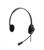 MANHATTAN Sluchátka s mikrofonem Stereo USB Headset, bulk