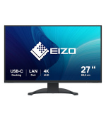 EIZO MT 27" EV2740X-BK FlexScan, IPS, 3840x2160, 350nit, 2000:1, 14ms, DisplayPort, 2xHDMI, USB-C, USB, Repro, Černý