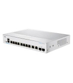 Cisco switch CBS350-8T-E-2G-UK (8xGbE,2xGbE/SFP combo,fanless) - REFRESH