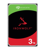 SEAGATE HDD 3TB IRONWOLF (NAS), 3.5", SATAIII, 5400 RPM, Cache 256MB