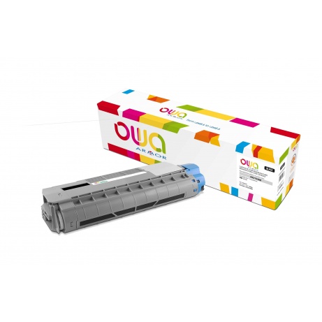 OWA Armor toner kompatibilní s OKI 44315308, 8000st, černá/black