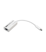 Tripplite Adaptér USB-C / Gigabit Network Adapter, Thunderbolt 3 kompatibilní, bílá