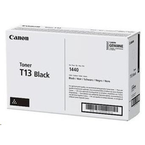 Canon TONER T13k černá pro i-SENSYS X 1440iF,1440i,1440P,1440Pr (10 600 str.)