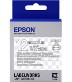 Epson Label Cartridge Transparent LK-4TWN Transparent White/transparent 12mm (9m)