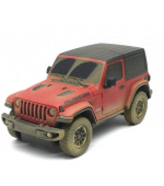 Rastar RC auto Jeep Wrangler Rubicon 1:24 červená