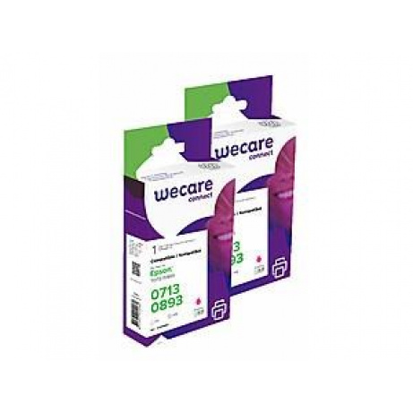 WECARE Armor cartridge pro EPSON Stylus D78/ DX4000 (T071340), sada červená, 2x9ml