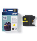 BROTHER INK LC-123Y yellow cca 600