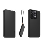 Made for Xiaomi Book Pouzdro s Poutkem pro Xiaomi Redmi Note 13 Pro 5G Black