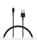 CONNECT IT Wirez Apple Lightning - USB, černý, 1m