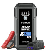 TOPDON Car Jump Starter JumpSurge 1200 PRO, 10000 mAh