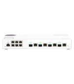 QNAP řízený switch QSW-M2106-4C (6x 2,5GbE RJ45 a 4x kombinované 10GbE SFP+ / 10GbE RJ-45)