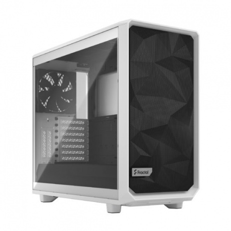 Fractal Design Meshify 2 White TG Clear Tint/Midi Tower/Transpar./Bílá