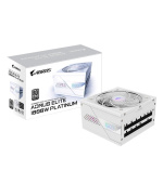 GIGABYTE zdroj AE1000PM PG5, 1000W, 80+ Platinum, 120mm fan, bílá