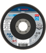 Bosch lamelový brusný kotouč PRO X571, 115 mm, G80