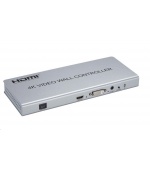 PREMIUMCORD HDMI 1 vstup - 4 výstupy, Video Wall controller