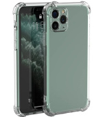 Cu-Be Antishock TPU pouzdro iPhone 16 Pro Transparent