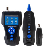 LAN Cable Tester TLCD8601S s LCD, koax, Cat3/Cat5E/Cat6/Cat7, UTP/STP, USB, PoE, ping, sonda, protismyčka