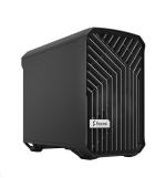 FRACTAL DESIGN skříň Torrent Nano Black Solid, USB 3.1 Type-C, 2x USB 3.0, bez zdroje, mITX