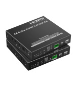 PremiumCord HDMI Nekompresovaný extender na 80m přes 10G LAN, 4K@60Hz, over IP