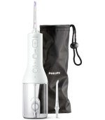 BAZAR - Philips Sonicare HX3826/31 ústní sprcha, 3 stupně intenzity, cestovní, 250 ml, bílá - opraveno, pouze 1 tryska