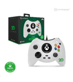 Hyperkin Duke Wired Controller for Xbox Series|One/Win 11|10 (Xbox 20th White) Licensed by Xbox