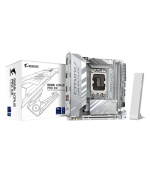 GIGABYTE MB Sc LGA1851 B860I AORUS PRO ICE, Intel B860, 2xDDR5, 1xThunderbolt, 1xDP, 1xHDMI, WiFi, Mini-ITX