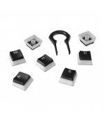 HP HyperX Pudding Keycaps US black