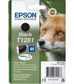 EPSON ink čer Singlepack "Liška" Black T1281 DURABrite Ultra Ink (5,9 ml)