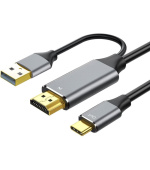 PREMIUMCORD Adaptér HDMI 2.0 na USB-C, 4K@60Hz, 2m