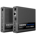 PremiumCord HDMI 2.0 extender Ultra HD 4kx2k@60Hz na 70m zapojení do kaskády