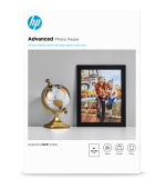 HP Advanced Glossy Photo Paper-25 sht/A4/210 x 297 mm, 250 g/m2, Q5456A