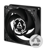 ARCTIC P8 PWM PST CO Case Fan - 80mm standard PWM case fan with double ball bearing technology