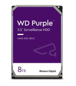 WD PURPLE WD85PURZ 8TB SATA/600 256MB cache, Low Noise, 215MB/s, CMR