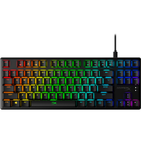 BAZAR - HyperX Alloy Origins Core Mechanical Gaming Keyboard, HX Aqua-US - Poškozený obal (Komplet)