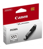 Canon CARTRIDGE CLI-551GY šedá pro PIXMA iP8750, MG5450, MG5650, MG6350, MG6450, MG6650, MG7150, MG7550 (126 str.)