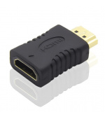 PremiumCord adaptér HDMI  - HDMI  (F/M), krátká, zlacené konektory