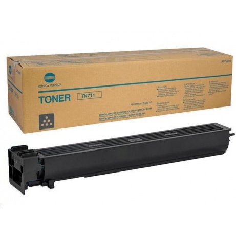 Minolta Toner TN-711K, černý do bizhub C654(e), C754(e), PRO C754e (47.2k)