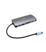 i-tec USB-C Metal Nano Dock HDMI/VGA with LAN + Power Delivery 100W + Charger 100W (bundle)