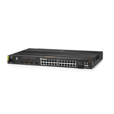 Aruba 4100i 24-port 1GbE (20-port Class 4 POE and 4-port Class 6 POE) 4-port SFP+ Switch