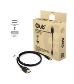 Club3D Kabel MiniDisplayPort na DisplayPort 2.1 Certifikovaný, Oboustranný, 10K60Hz, DSC1.2, UHBR10, 1m