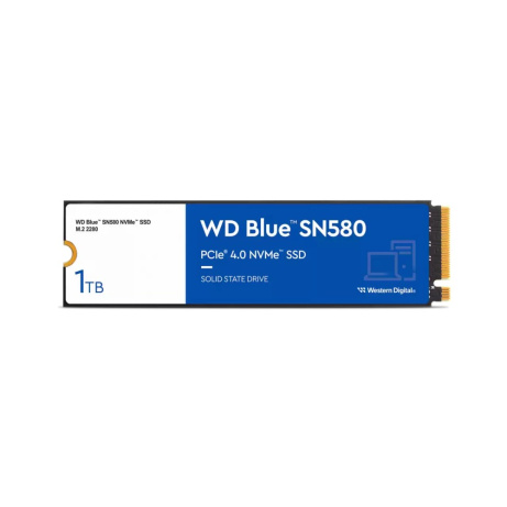 BAZAR - WD BLUE SSD NVMe 1TB PCIe SN580,Gen4 , (R:4150, W:4150MB/s)